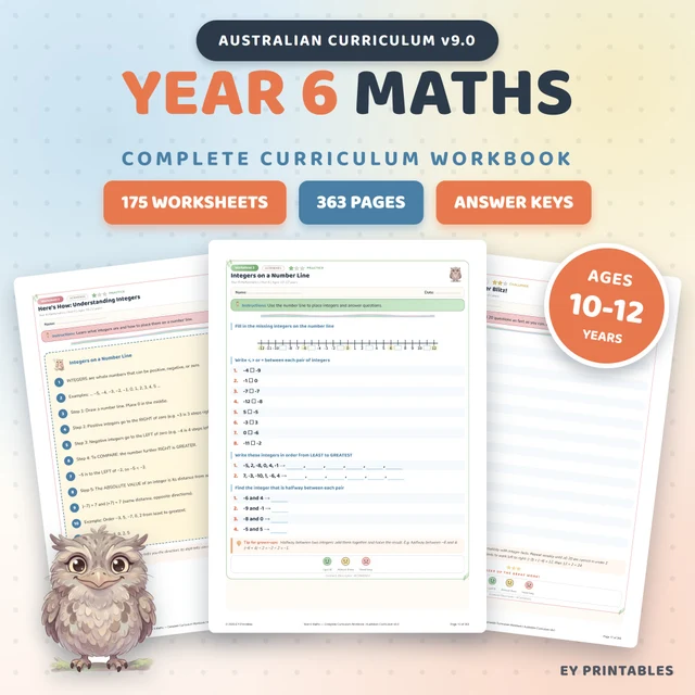 Year 6 Maths Workbook