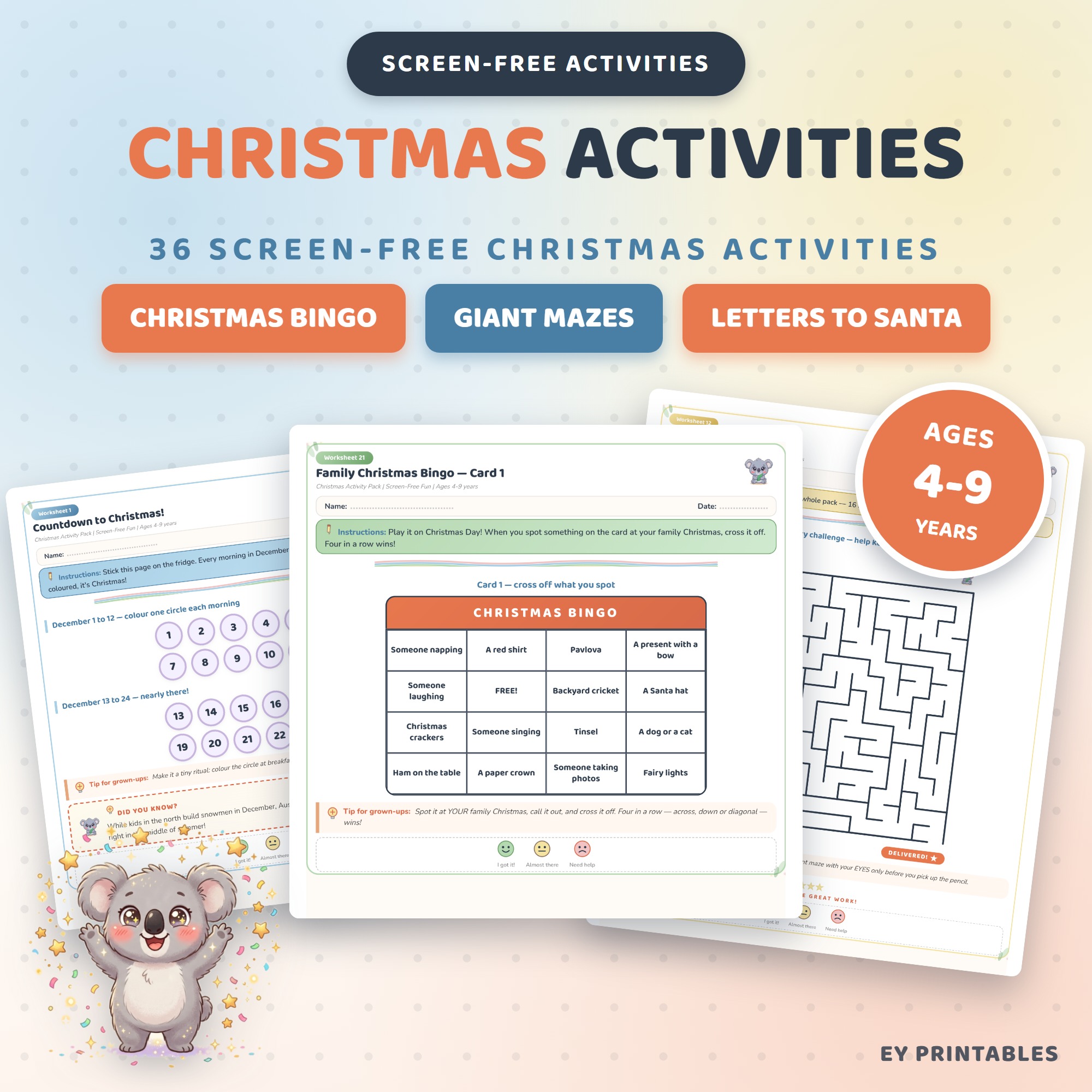 Christmas Activity Pack