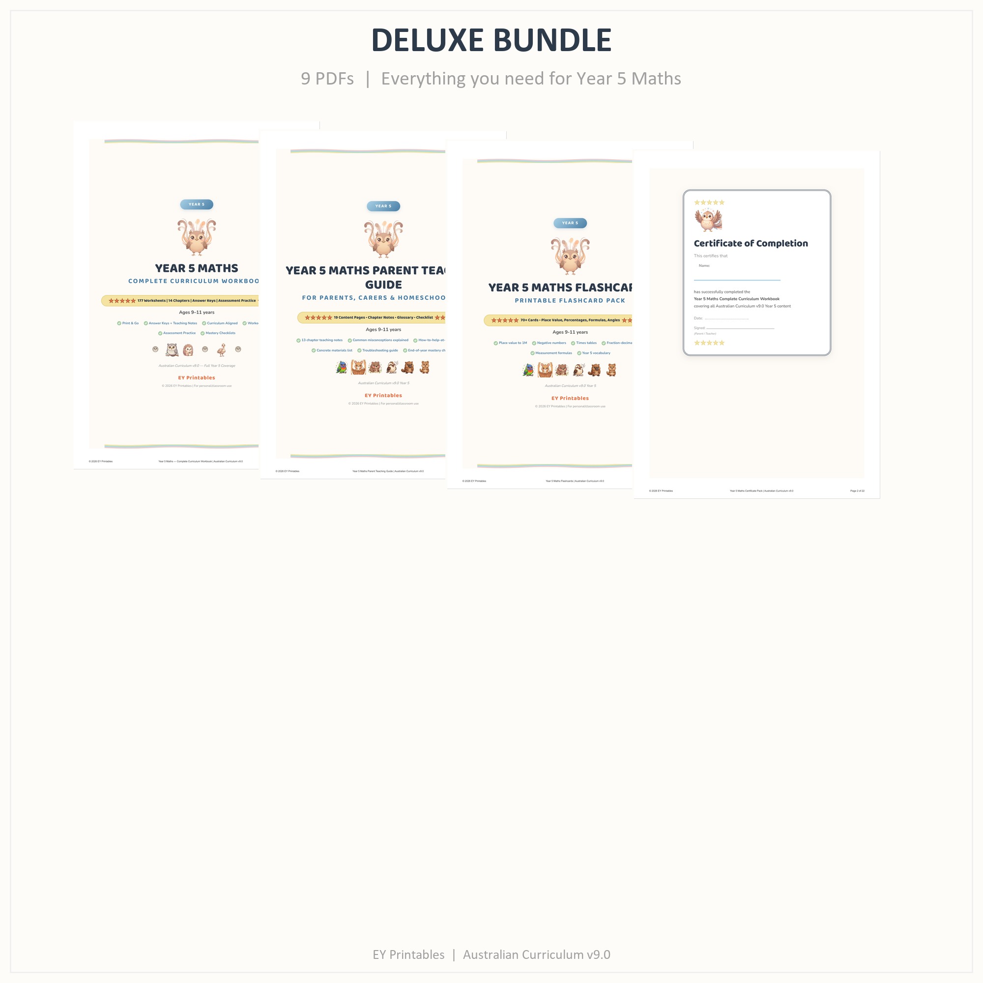 Year 5 Maths Deluxe Bundle