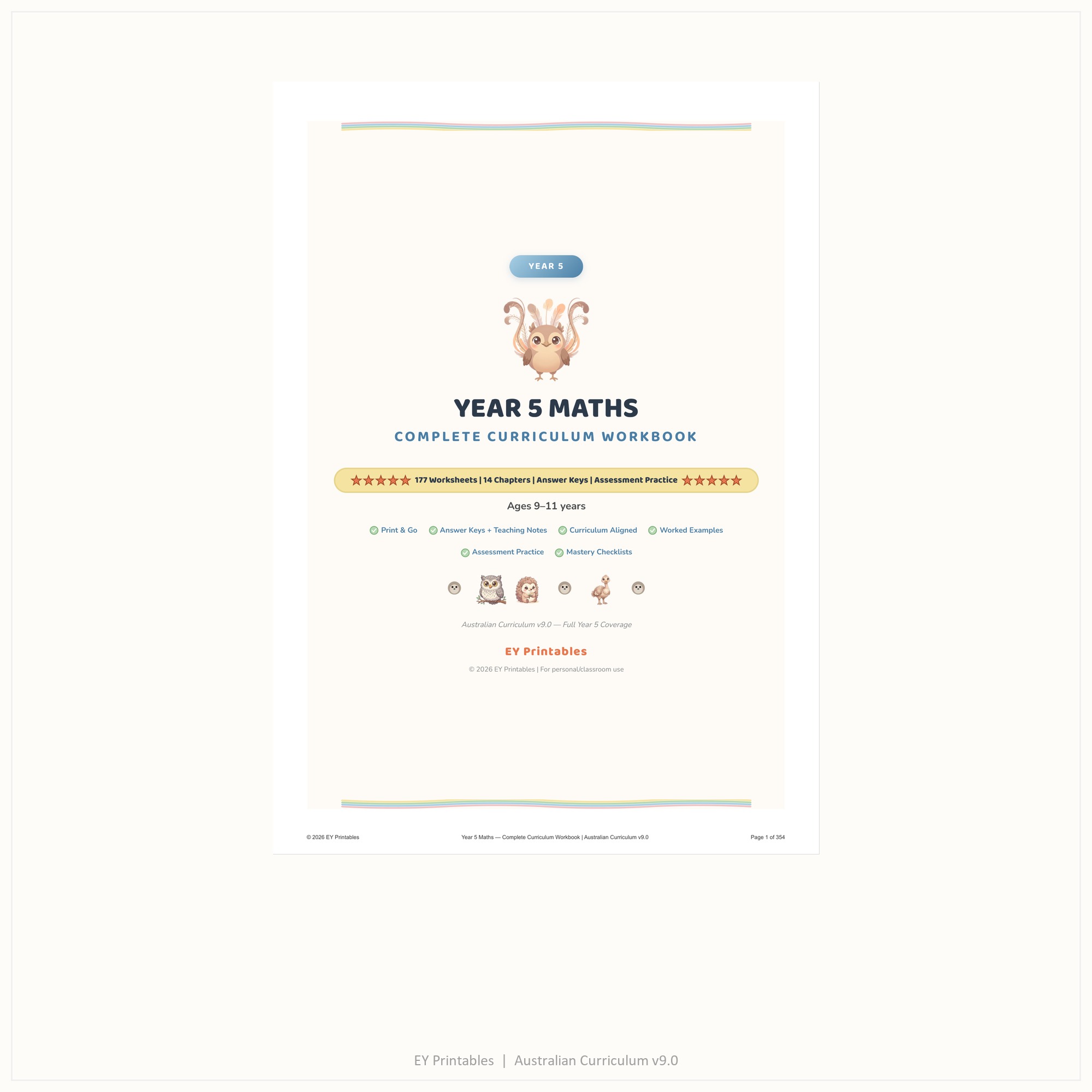 Year 5 Maths Workbook